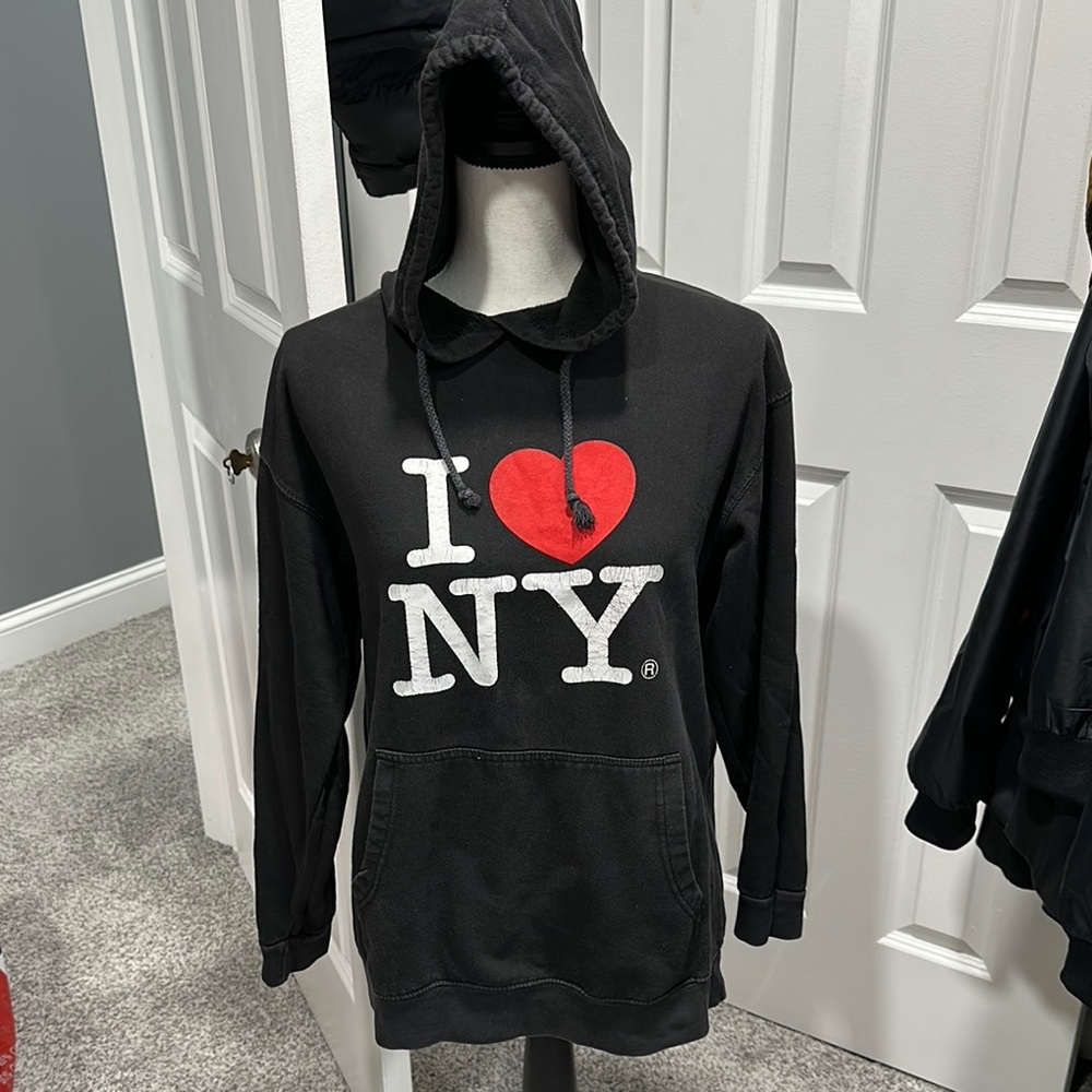 Black 'I Love NY' Hoodie